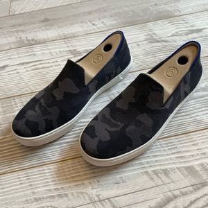 Rothys Grey Camo Sneaker